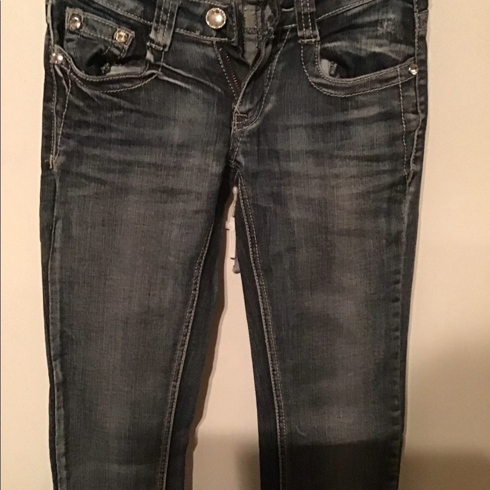 Straight skinny jeans
